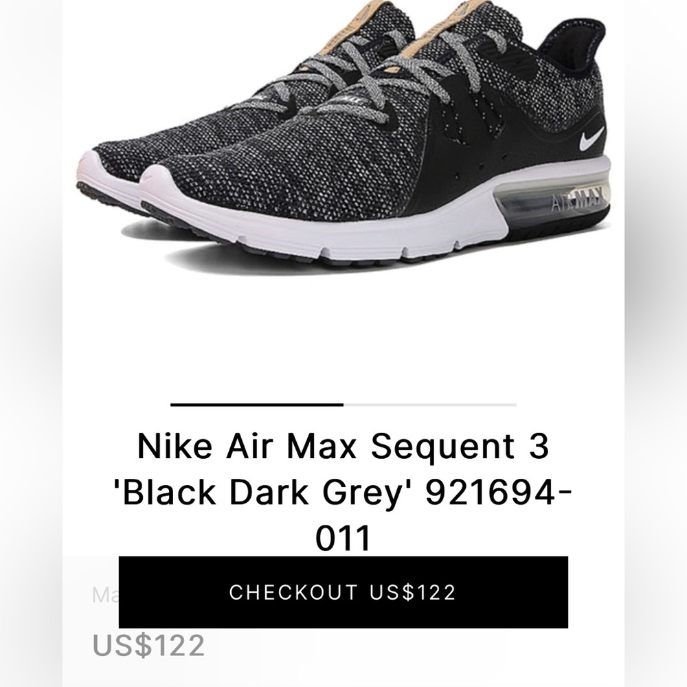 SOLD‼️ NWOT Womens Nike Air Max Sequence 3 - Picture 13 of 16